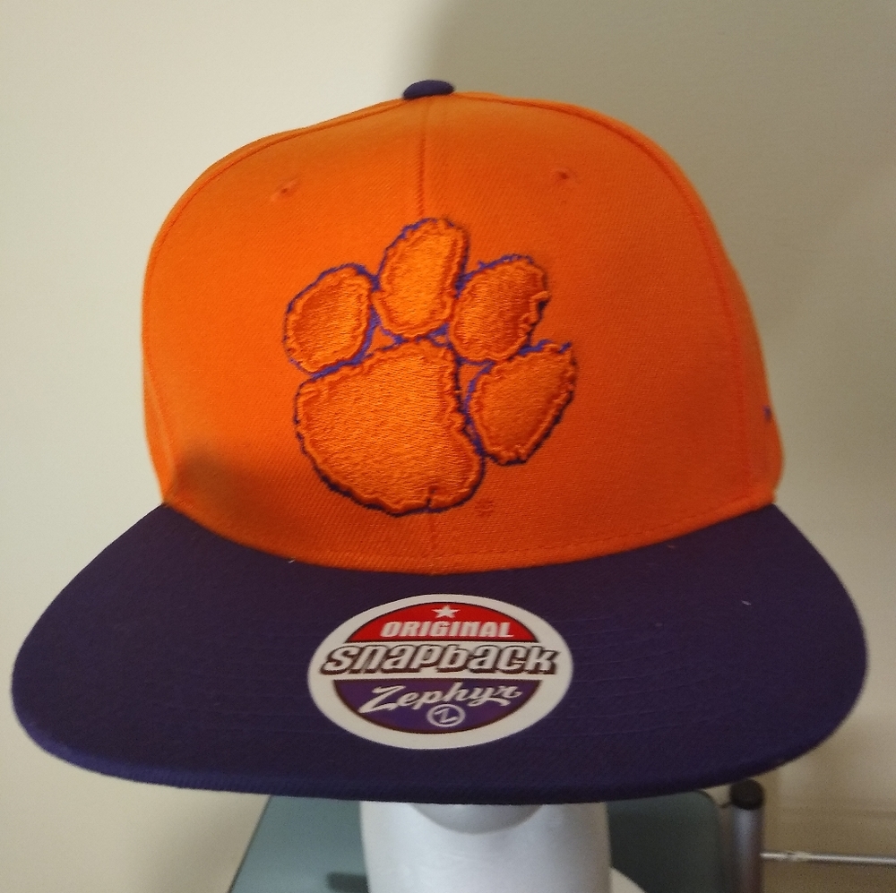NCAA Men's Clemson University Snapback Hat